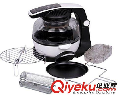 利仁 利仁LR-KZ880  無(wú)油空氣炸鍋 智能可視 360度翻轉(zhuǎn)受熱 二代無(wú)油煙原始圖片3