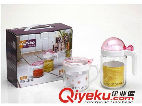 特色小禮品 艾格萊雅 魔幻廚具 廚房二件套 油壺調味瓶 禮品套裝原始圖片2