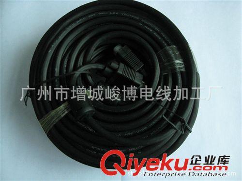 VGA系列 50米VGA線3+6高清線 投影機液晶電視雙磁環96編全銅 zp