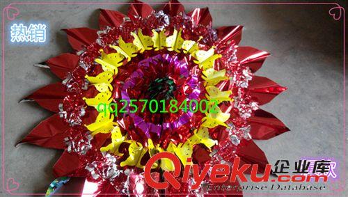 亮紙花圈 廠家直銷tj花圈1.8米拉花花圈亮花圈殯葬用品大全