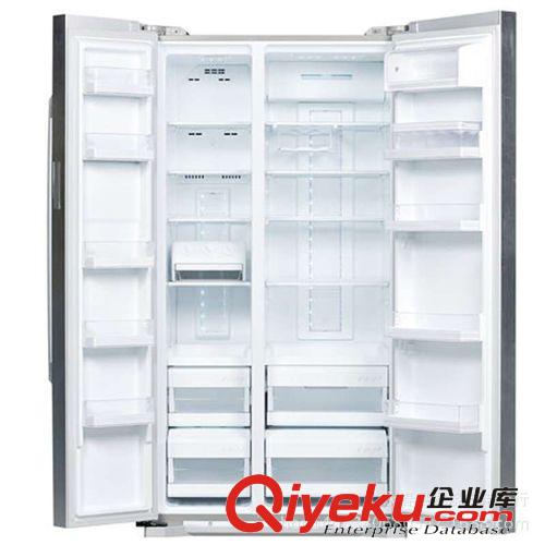 冰箱 帝度(DIQUA) BCD-603WD 603升 對開門冰箱(銀絲豎紋)原始圖片2