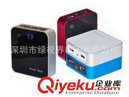 移動電源 2013年火爆熱銷款！數(shù)顯MD11移動電源 6600MA gd禮品 充電器