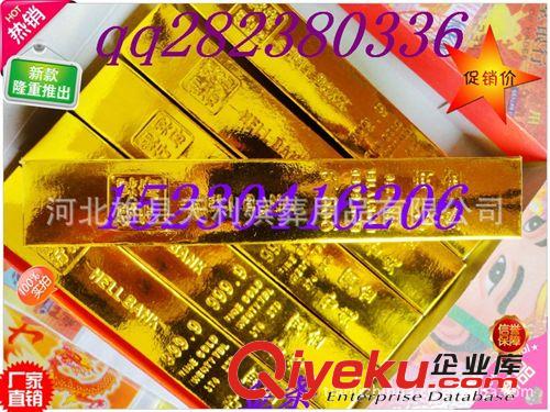 新品 殯葬用品紙制工藝品—金條 6跟裝 新款紙金條 殯葬用品花圈批發(fā)