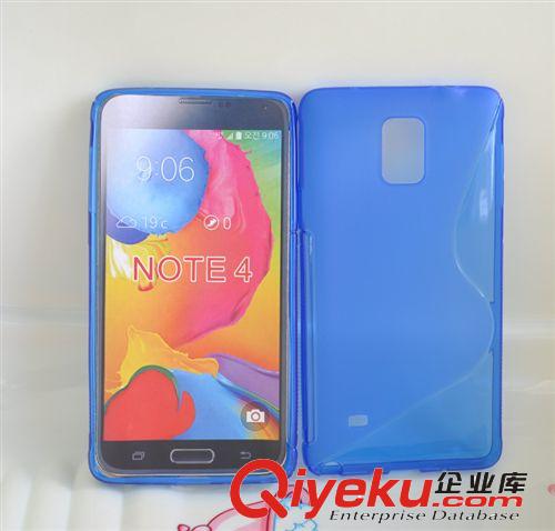 火爆新款 工廠現(xiàn)貨 三星note4手機(jī)保護(hù)殼 S型TPU清水套