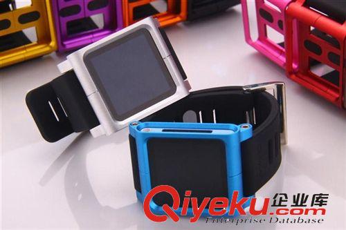 蘋果專區(qū) 現(xiàn)貨 LunaTik蘋果iPod nano6 航空鋁金屬表帶 保護(hù)殼 全包