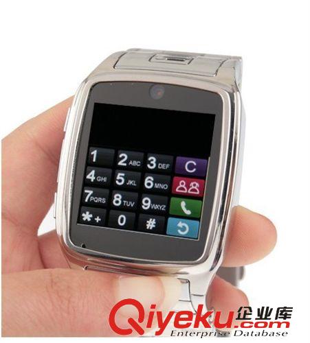 手表手機 廠家直銷新款腕表手表式手機 雙卡雙待智能防水QQ攝像MP3
