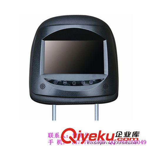 頭枕屏顯示器 7寸車載頭枕顯示器車載顯示器汽車后排顯示屏 觸控鍵顯示器批發原始圖片3