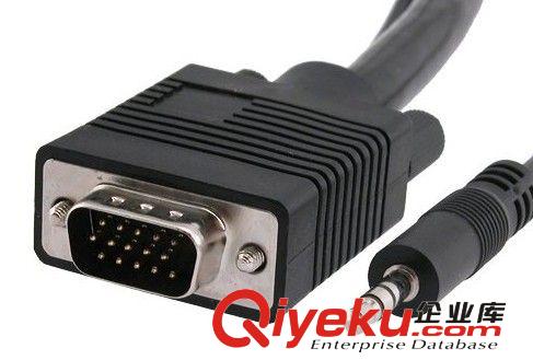 VGA(HD15)視頻線 廠家直銷VGA線高電腦電視視頻音頻連接線