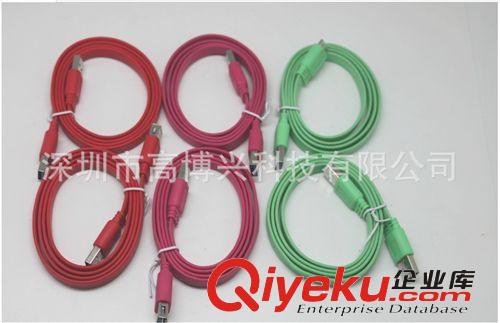 新品上市 深圳厂家批量生产A公对A公扁平usb3.0数据线