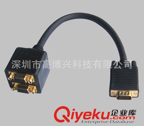 DVI／HDMI／VGA雙胞胎線 深圳廠家直銷供應(yīng)黑色相機dvi線