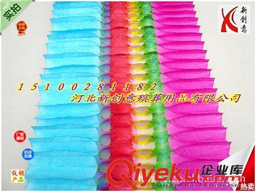熱銷花圈材料 純手工染制 23公分彩色紙圍子 新創意花圈廠家低價花圈材料批發原始圖片3