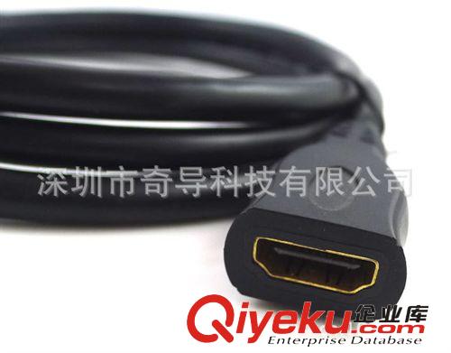 工程裝修類HDMI線 【廠家直銷】hdmi  帶耳朵 公轉(zhuǎn)母 母轉(zhuǎn)母 轉(zhuǎn)接線 延長線原始圖片2