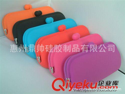 硅膠錢(qián)包Silicone wallets 韓版潮女可愛(ài)熒光糖果色硅膠錢(qián)包 拉鏈橫款手拿零錢(qián)包手機(jī)包