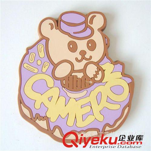 杯墊 地墊 日本小熊杯墊  PVC軟膠杯墊 防滑墊 吧臺墊