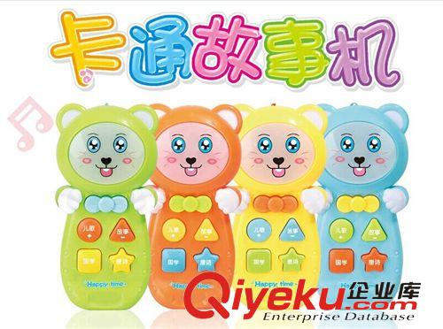 混批商品 小博士673音樂燈光卡通故事手機 幫助睡眠增智力早教故事機原始圖片2