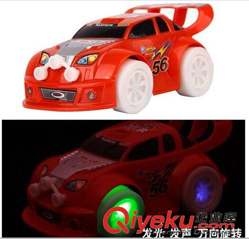 電動玩具 超炫萬向賽車兒童電動玩具車無遙控汽車模型兒童玩具發(fā)光音樂車原始圖片2