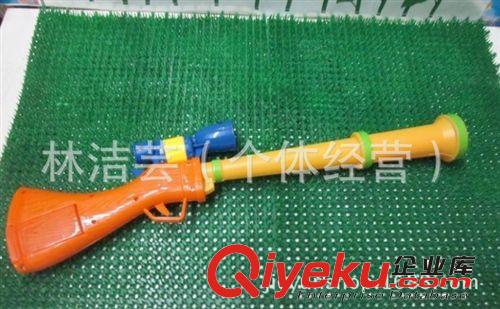 電動槍 新款666-2C電動熊出沒左手輪投影槍帶8個圖案音樂燈光光頭強槍原始圖片3
