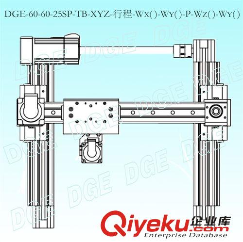 十字滑臺  歐規(guī)懸臂式電動絲桿滑臺 ∣三軸往復機模組∣涂裝工程專業(yè)模組