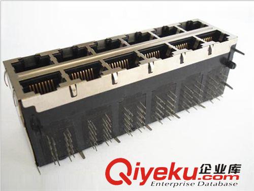 RJ45帶變壓器 2X1雙層百兆網(wǎng)口橫排針內(nèi)置網(wǎng)絡變壓器10/100M插座通訊接口