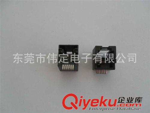 SMT貼片型 & 沉板型 RJ45/RJ11 180度垂直插入SMT網(wǎng)絡(luò)接口RJ45連接器8芯原始圖片2