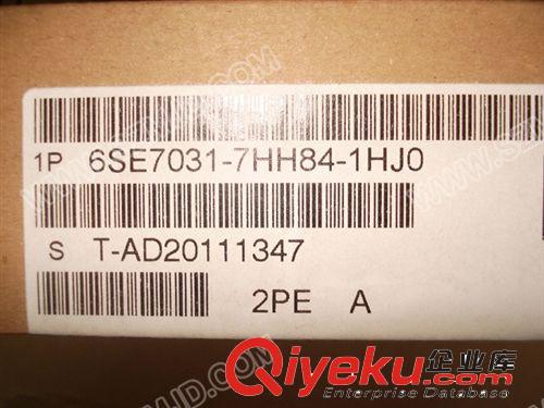 PLC 供應(yīng)供應(yīng)西門子6SE7031-8EF84-1JC1   6SE7031-7HH84-1HJ0原始圖片3