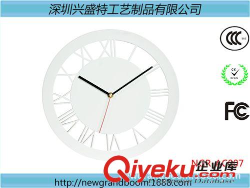 亞克力掛鐘 gd亞克力掛鐘 圓形鏤空刻度造型 彩色廣告印刷 外銷熱品原始圖片2