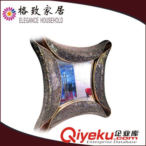 馬賽克系列 裝飾馬賽克工藝品 金色樹脂翅膀天使裝飾品  馬賽克天使工藝品