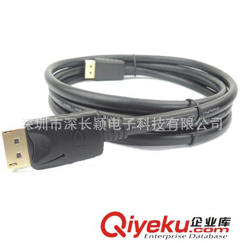 電腦連接線 2014爆displayport轉(zhuǎn)hdmi線 大DP轉(zhuǎn)HDMI轉(zhuǎn)接線 1.8米 黑色 高清線原始圖片3