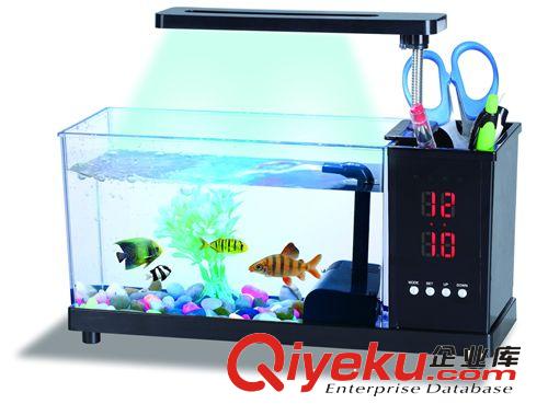 筆筒魚缸【系類】 圣誕節禮物 電子魚缸生日禮物創意個性新奇 送男生女生朋友閨密原始圖片2