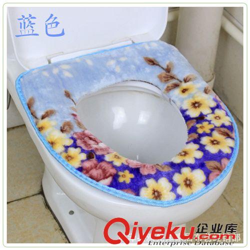 馬桶墊 布藝?yán)俳z馬桶墊座便套 拉鏈?zhǔn)?防水保暖馬桶圈