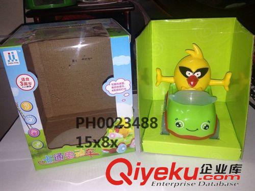 憤怒小鳥系列 供應兒童電動玩具　電動萬向卡通憤怒小鳥電動車