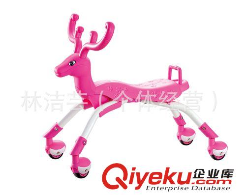 童車 供應兒童學步車318騎坐滑行鹿 滑行學步車原始圖片2