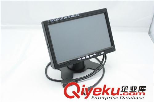 7寸車載顯示器 廠家7寸車載液晶顯示屏 自動后視功能 TFT車載監控