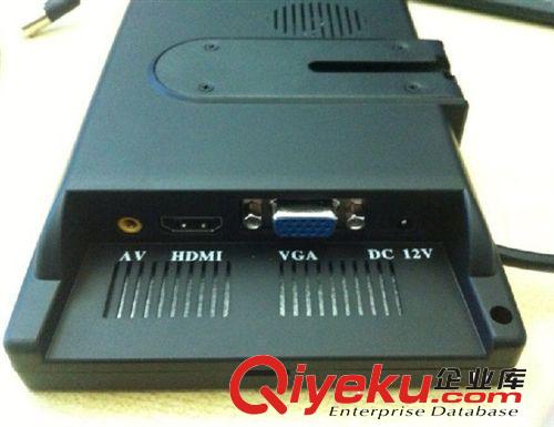 7寸車載顯示器 高清vga+av+hdmi倒車優先 7寸HDMI車載高清顯示器原始圖片3