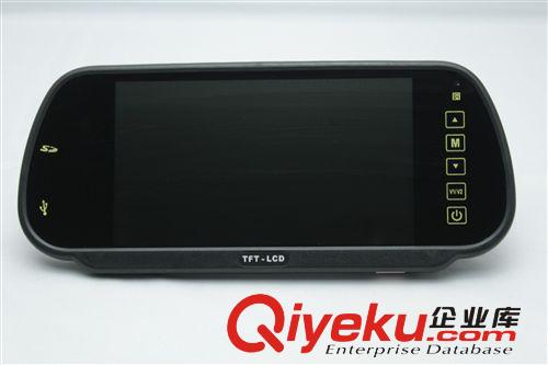 7寸車載顯示器 高清vga+av+hdmi倒車優先 7寸HDMI車載高清顯示器