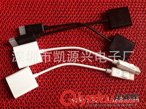 DisplayPort多媒體系列／  蘋果筆記本電腦macbook雷電接口mini dp轉VGA轉接線 投影儀視頻線原始圖片3