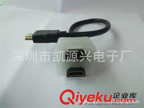 一分二連接線  現(xiàn)貨供應(yīng)一分二HDMI to HDMI*2雙胞胎