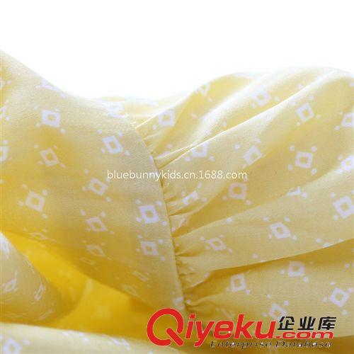 夏季清倉 小方塊女童短袖連衣裙2014夏季新品寶寶連衣裙韓版童裝兒童裙裝原始圖片3