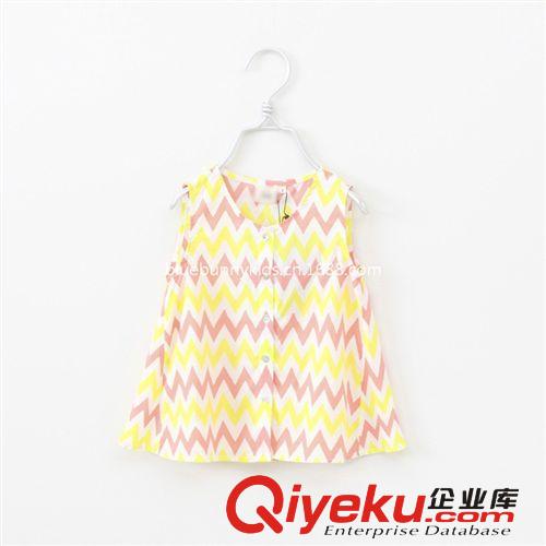 夏季清倉 小方塊女童短袖連衣裙2014夏季新品寶寶連衣裙韓版童裝兒童裙裝