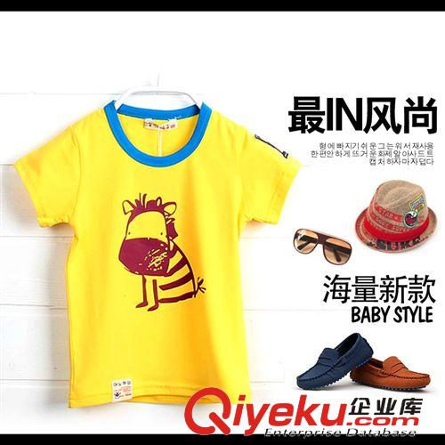 2014夏款 【伙拼組貨款】SENYELY品牌童裝 夏款男童純棉奧代爾時尚t恤 批發原始圖片2