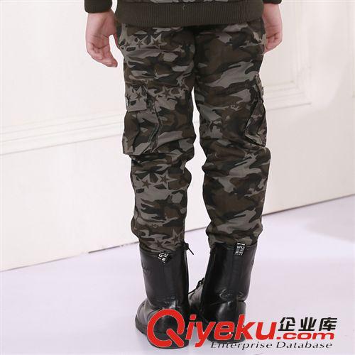 男童系列 【新品快訂】14秋季新款韓版 兒童工裝迷彩服套裝  男童兩件套原始圖片3