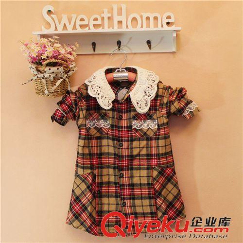秋冬款tj清倉(cāng) 品質(zhì)童裝襯衣 2014新款夏裝韓版格子襯衫外套tj清倉(cāng)原始圖片2