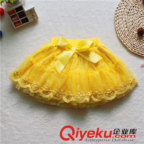 裙裝 品質(zhì)童裝2014夏季韓國(guó)女童半身裙 蓬蓬紗裙爆款品牌童裙廠家批發(fā)原始圖片2