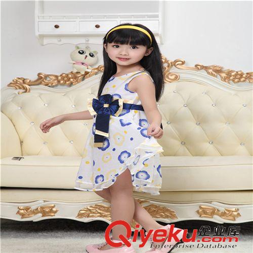 【2014夏款新品童裙】 2014夏季新品韓版童裝花朵時尚女童公主裙婚紗裙 2-7歲連衣裙批發
