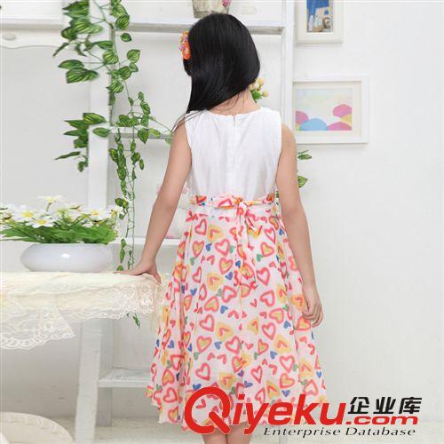 【2014夏款新品童裙】 2014廠家直營夏季新款韓版童裝精品環保時尚精品女童公主裙批發