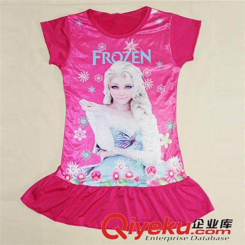 【夏款外貿童裙】 2014夏季新款外貿童裝裙子歐美品牌童裙冰雪奇緣童裝清倉童裙批發原始圖片2