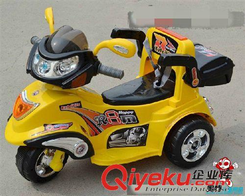 供應；電動摩托車  帶警燈 工具箱 充電器 防真摩托 廠家直銷原始圖片2