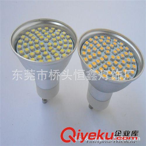 LED燈杯廠家 3W LED射燈 GU10射燈-60SMD LED燈杯 GU10鋁制杯燈原始圖片2