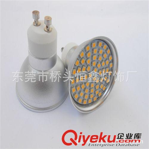 LED燈杯廠家 3W LED射燈 GU10射燈-60SMD LED燈杯 GU10鋁制杯燈原始圖片3