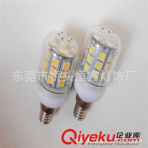 供應LED玉米燈 E14-5050-30SMD LED蠟燭燈 LED球泡燈 led玉米燈泡